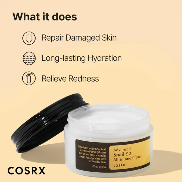 COSRX Advanced Snail 92 All in one Cream - Image 2