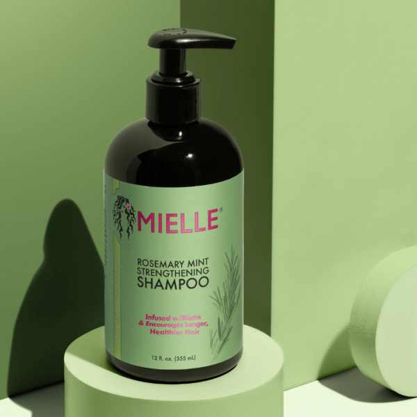 Mielle Rosemary Mint Strengthening Hair Conditioner.