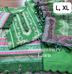 MAUSUMMERY PRINTED LAWN