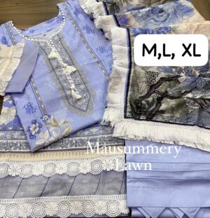 MAUSUMMERY PRINTED LAWN