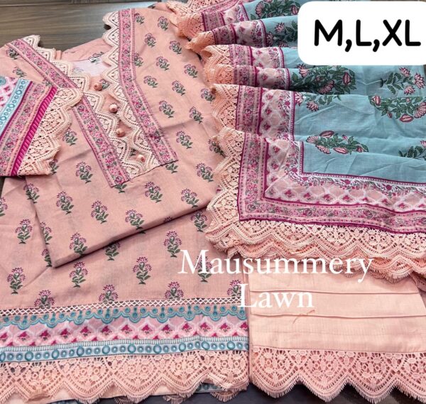 muasmmery printed lawn