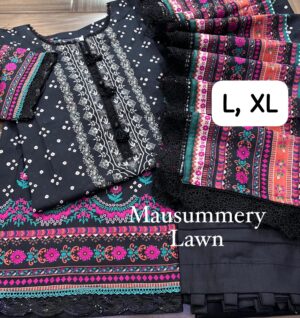 MAUSUMMERY PRINTED LAWN